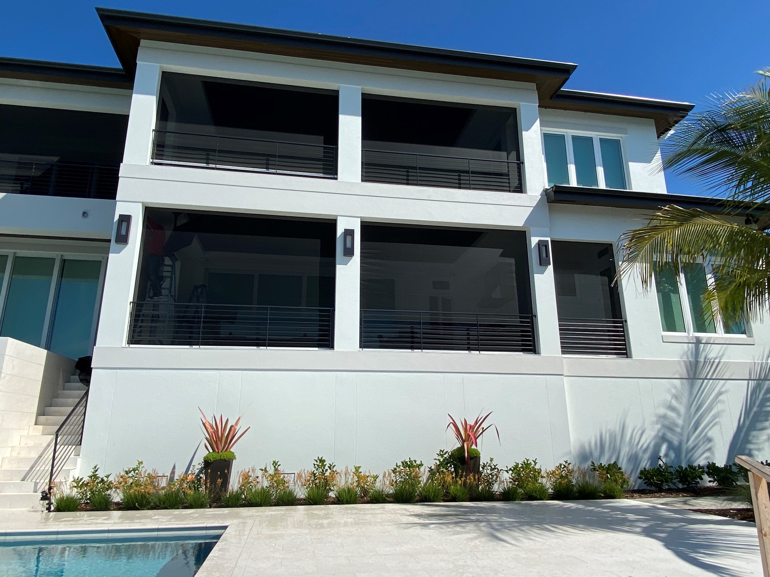 Storm protection installed on a Southwest Florida home